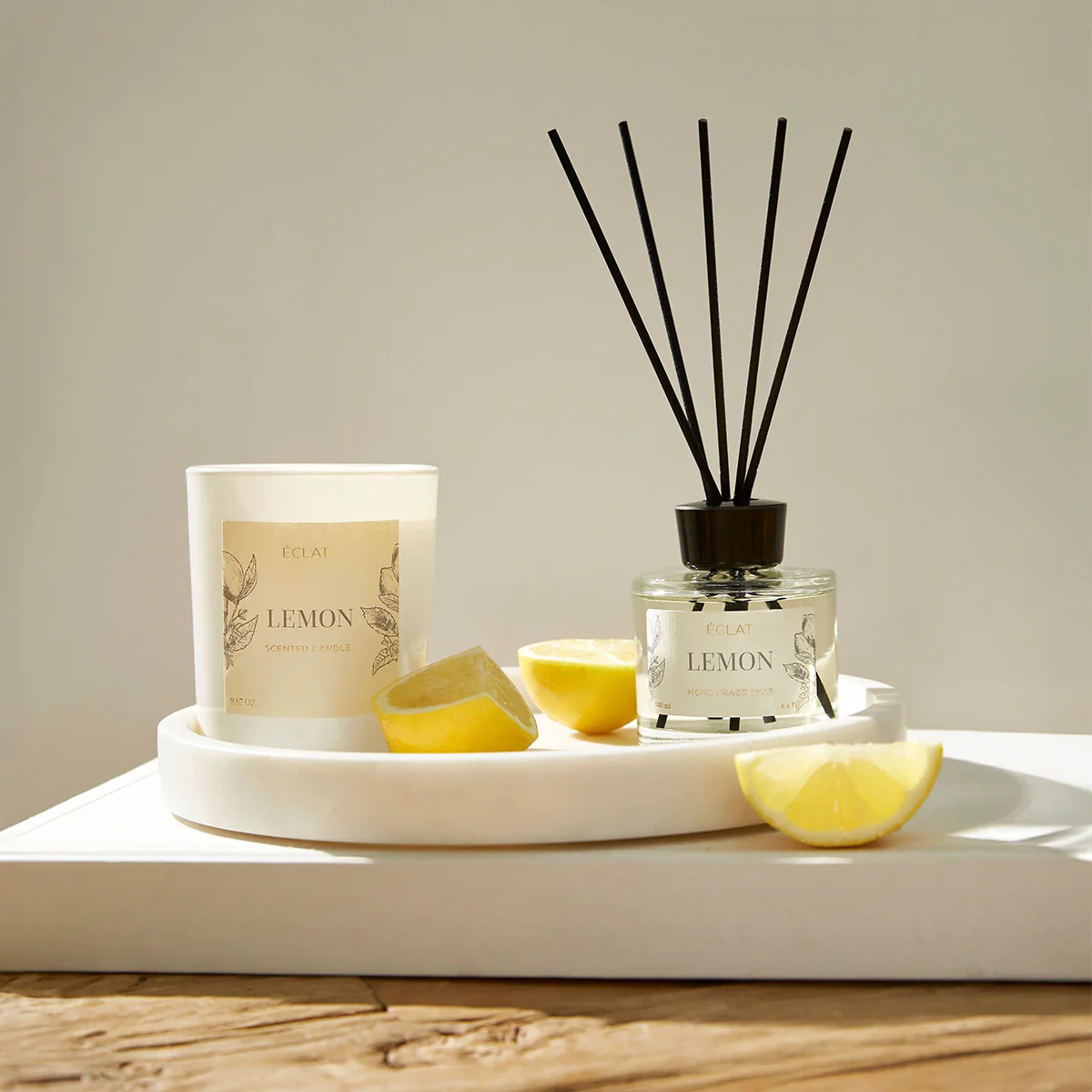 ÉCLAT Lemon Duftkerze aus Sojawachs - Image 3